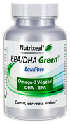 EPA/DHA Green® Equilibre : omega-3 vegan riche EPA + DHA de sources naturelles de microalgues, en capsules molles vegan/softgels